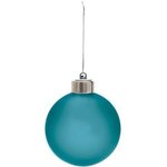Light-Up Shatter Resistant Ornament - Frosted Blue