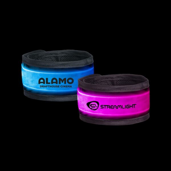 Main Product Image for Custom Printed Light-Up Slap Bracelet