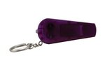 Light Up Whistle Keytag - Translucent Purple