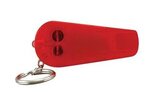 Light Up Whistle Keytag - Translucent Red