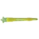 Light Up Yellow Star Pen - Yellow