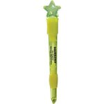 Light Up Yellow Star Pen -  