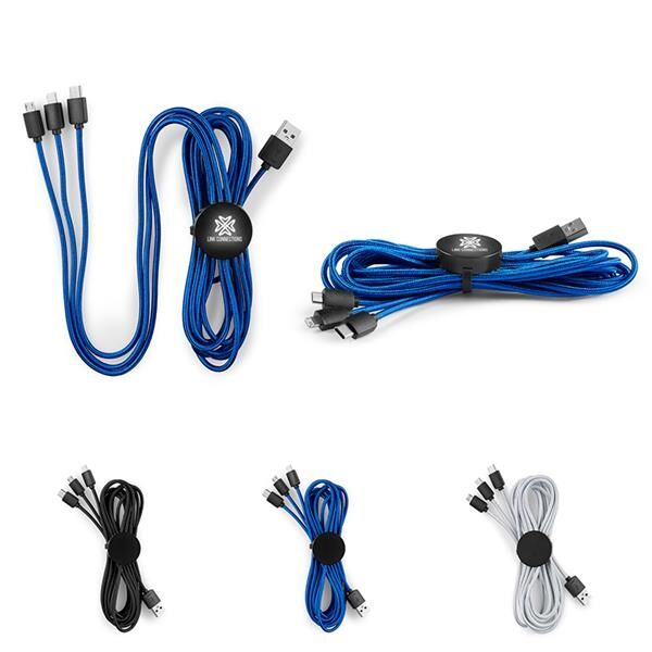 Main Product Image for Light-Up-Your-Logo 10 Foot 2-in-1 Cable