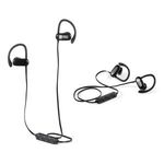 Light-Up-Your-Logo Wireless Earbuds - Black