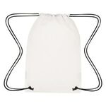 LIL' BIT REFLECTIVE NON-WOVEN COLORING DRAWSTRING BAG