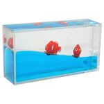 Buy Promotional Mini Clownfish Liquid Wave Paperweight
