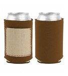 Little Buddy with Burlap-Neoprene Pocket - Brown