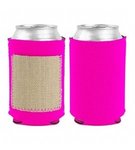 Little Buddy with Burlap-Neoprene Pocket - Rose