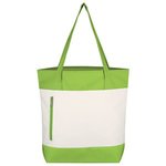 Living Color Tote Bag - Lime Green