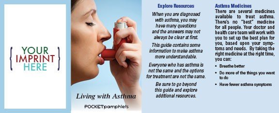 Main Product Image for Living With Asthma Pocket Pamphlet