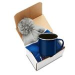 Log Cabin Warm Gift Set - Reflex Blue