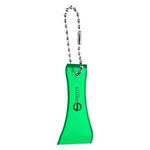 Lottery Scratcher With Bead Chain - Translucent Green
