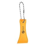 Lottery Scratcher With Bead Chain - Translucent Orange