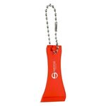 Lottery Scratcher With Bead Chain - Translucent Red