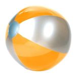 Luster Tone Beach Ball - Silver-translucent Orange