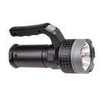Lyra Rechargeable COB Worklight  LED Flashlight - Medium Black