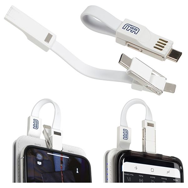 Main Product Image for MagnaSnap 3-in-1 Charging Cable with Type C Adapter