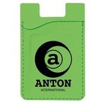 Magnetic Auto Air Vent Phone Wallet - Lime