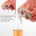 Magnetic Bamboo Bottle Opener -  