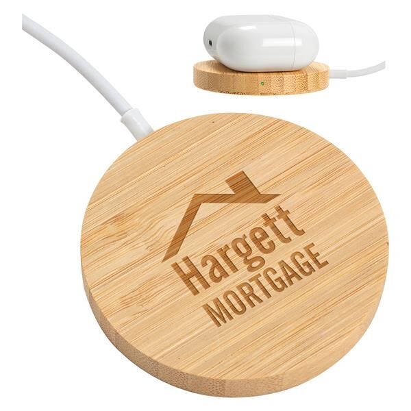 Main Product Image for Magport Bamboo 15W Wireless Charger