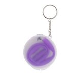 Mai Tai Silicone Straw Keychain Set - Purple
