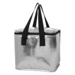 Major Metallic Cooler Bag - Metallic Silver