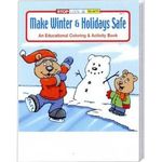 Make Winter & Holidays Safe Coloring Book Fun Pack -  