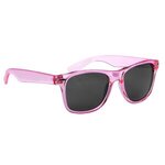 Malibu Sunglasses - Translucent Pink