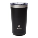 Manna(TM) 18 oz. Ranger Pint Steel Tumbler - Black