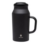 Manna(TM) 40 oz. Basin Stainless Steel Mug - Black