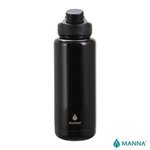 Manna(TM) 40 oz. Ranger Steel Bottle - Black