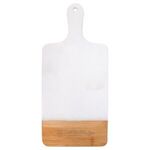 Marble And Bamboo Cutting Board -  