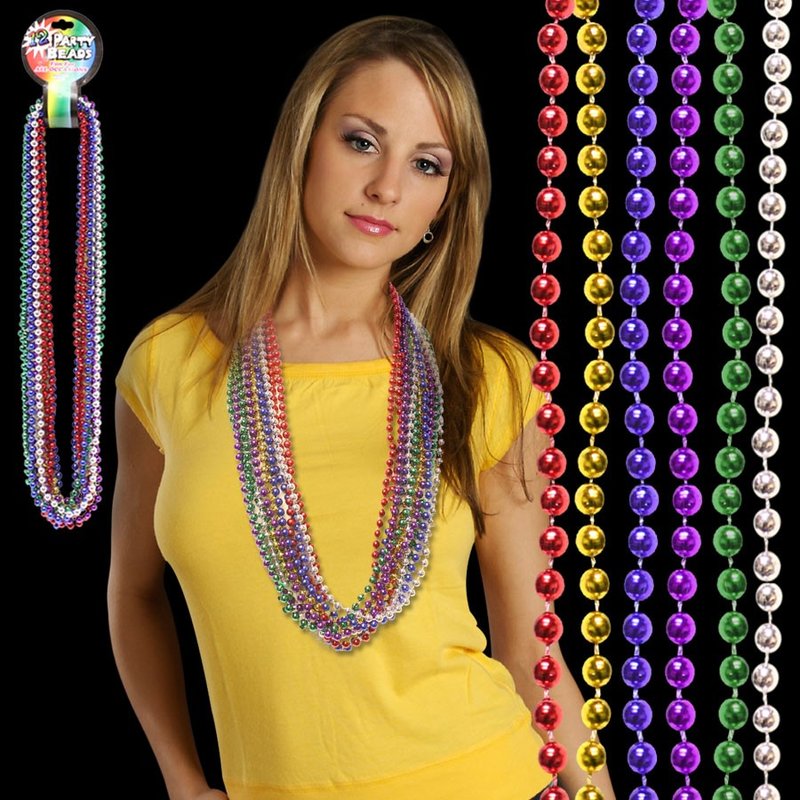 Main Product Image for Mardi Gras Beads Necklace