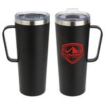 Maroni 28 oz Vacuum Insulated Stainless Steel Mug - Medium Black