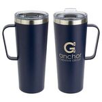 Maroni 28 oz Vacuum Insulated Stainless Steel Mug - Medium Blue