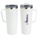 Maroni 28 oz Vacuum Insulated Stainless Steel Mug - Medium White