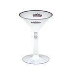 6 Oz. 2-Piece Martini Glass - Specialty Cups