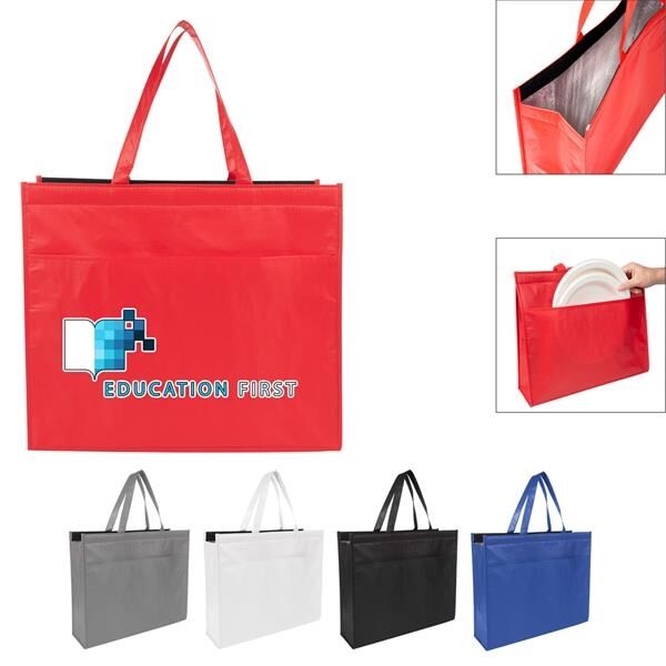 Main Product Image for Matte Cooler Tote Bag With 100% RPET Material
