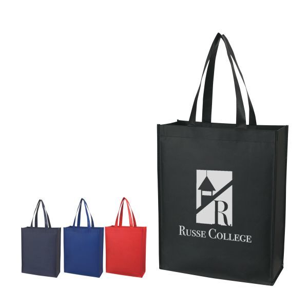 Main Product Image for Imprinted Matte Laminated Non-Woven Shopper Tote Bag