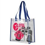 Matterhorn Clear Vinyl Stadium Compliant Tote Bag -  