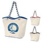 MAUI 8 OZ. LAMINATED COTTON TOTE BAG -  