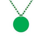 Medallion Beads - Colorful - Green