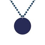 Medallion Beads - Colorful - Navy Blue