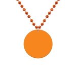 Medallion Beads - Colorful - Orange