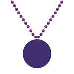 Medallion Beads - Colorful - Purple