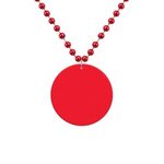 Medallion Beads - Colorful - Red