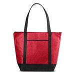Medium Size Non-Woven Cooler Tote - Red