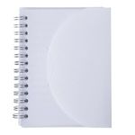 Medium Spiral Curve Notebook - Opaque White