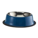 Medium Stainless Steel Pet Bowl - Blue