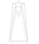 Medium Star Sculpture Award - Clear